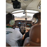 aula prática de pilotagem de avião escola Rio Grande do Sul