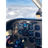 aula prática para piloto de aeronave Vale dos Cristais