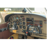 aula prática para piloto de avião comercial Jaguaquara