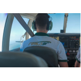 aula prática para piloto privado de avião escola Carangola