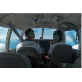 aula prática para piloto privado de avião Ubiratã