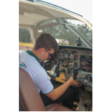 contato de escola de formação de piloto comercial de avião Campina Grande do Sul